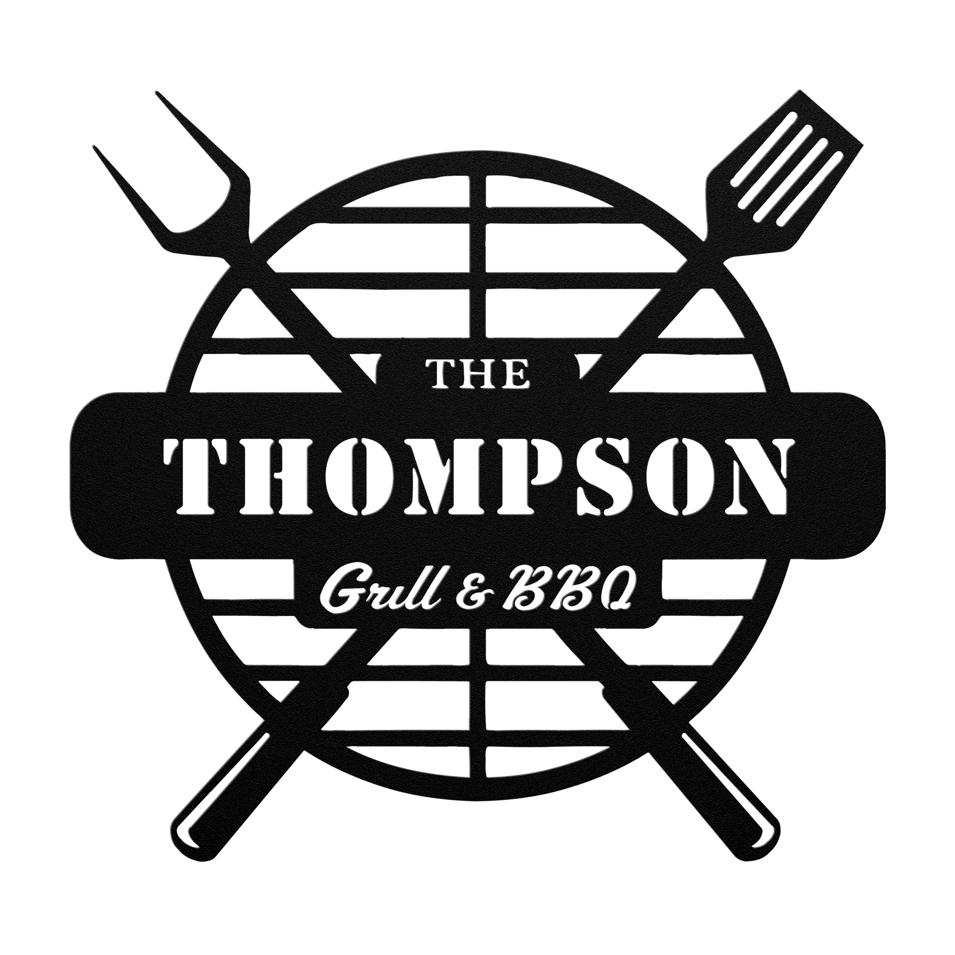 Grill Metal Sign – Custom BBQ Wall Art for Outdoor Kitchen & Backyard Grilling - BullyBellyMetal Sign