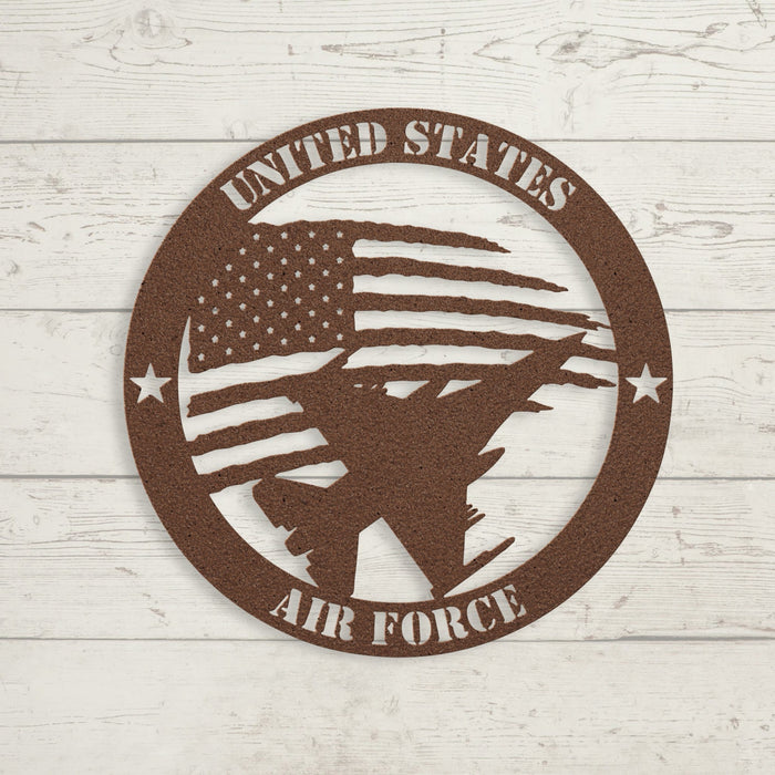 Honor in the Skies Metal Wall Art - BullyBellyMetal Sign