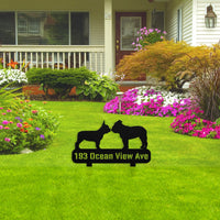 International Relations Metal Lawn Sign - BullyBellyMetal Sign