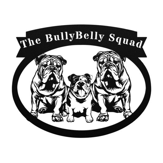 Never Enough Bulldogs Metal Wall Art - BullyBellyMetal Sign