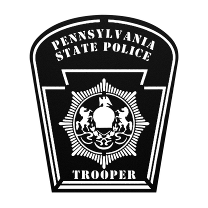 Pennsylvania State Trooper - BullyBellyMetal Sign
