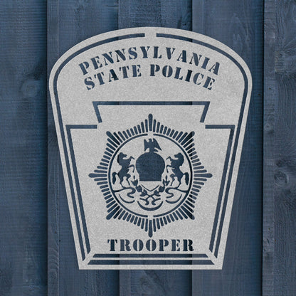 Pennsylvania State Trooper - BullyBellyMetal Sign