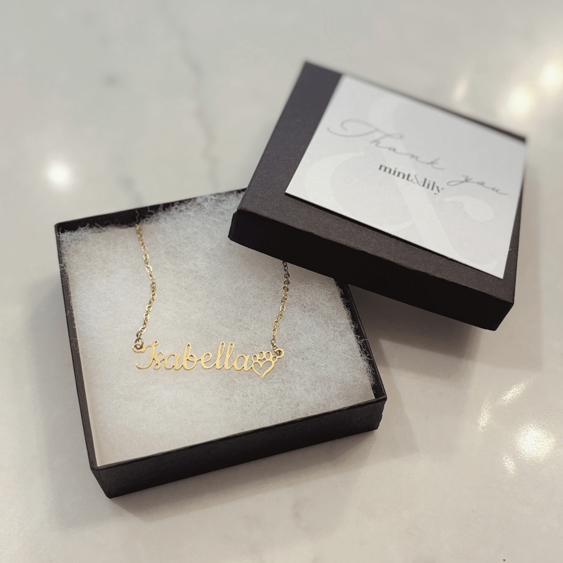 Personalized Paw Print Necklace: A Heartfelt Keepsake for Dog Moms - BullyBellyJewelry