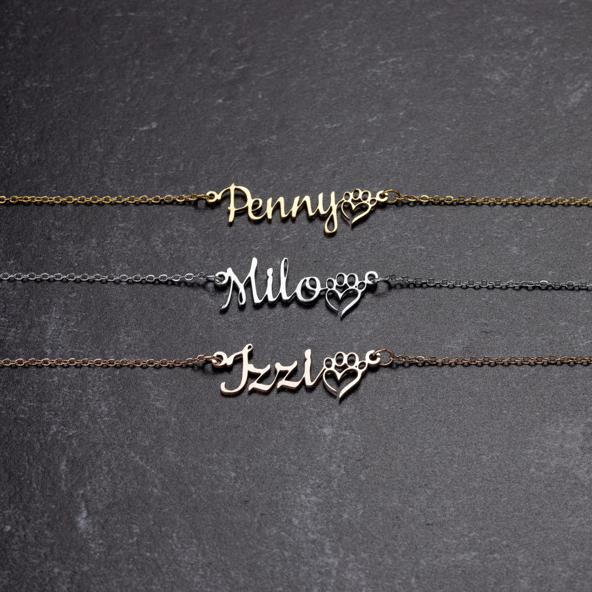 Personalized Paw Print Necklace: A Heartfelt Keepsake for Dog Moms - BullyBellyJewelry