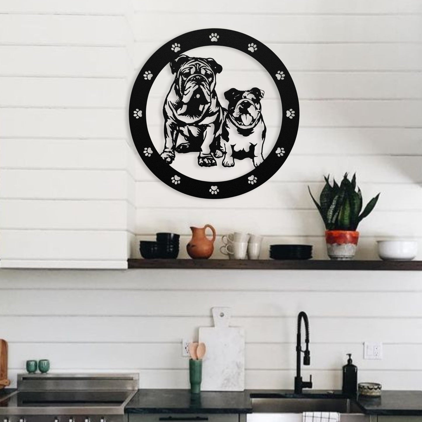 Sibling Love: Metal Wall Art - BullyBellyMetal Sign