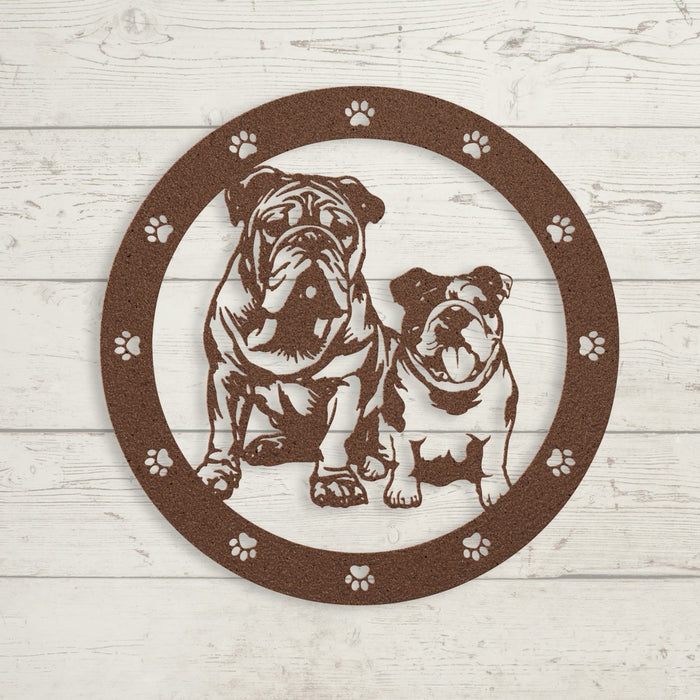 Sibling Love: Metal Wall Art - BullyBellyMetal Sign