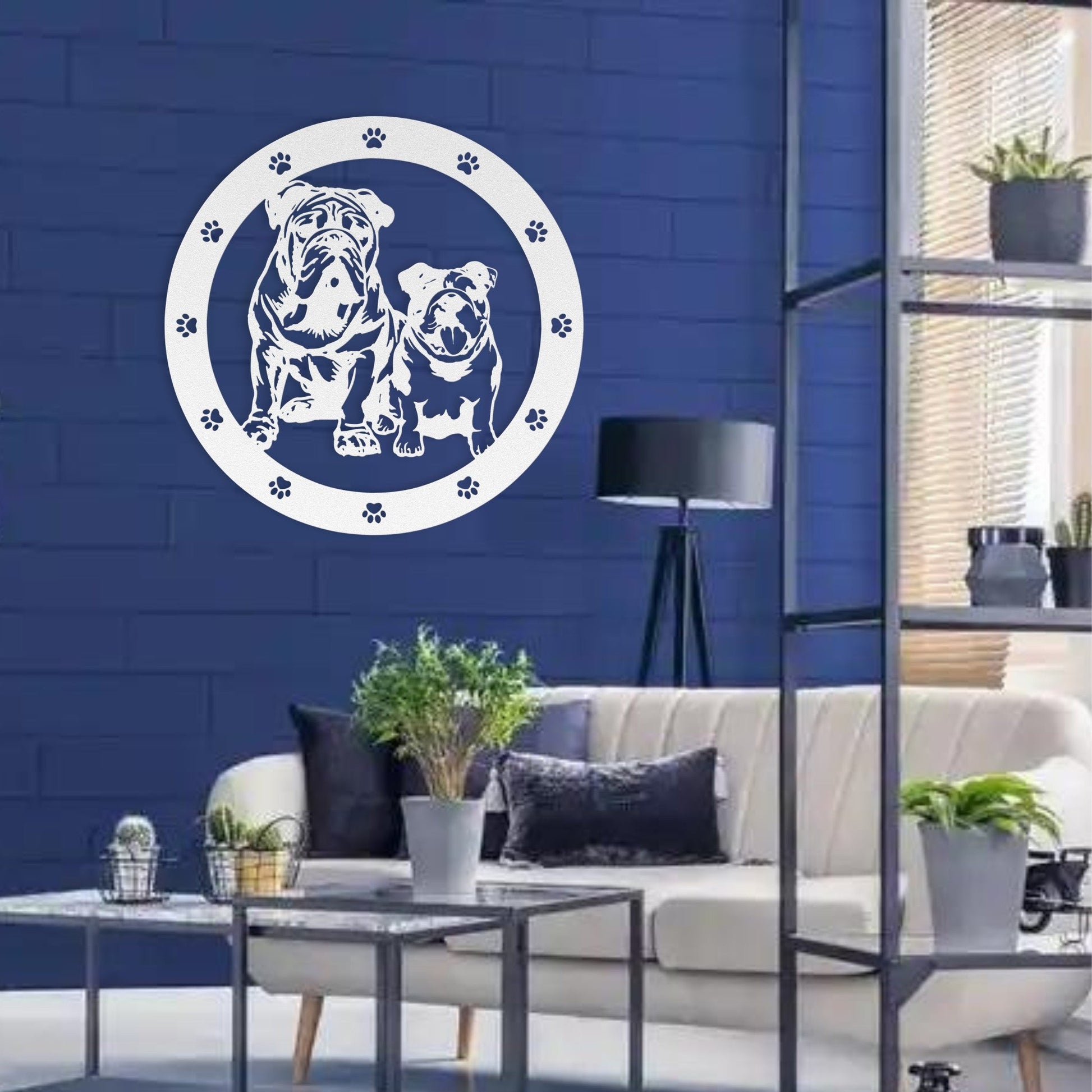 Sibling Love: Metal Wall Art - BullyBellyMetal Sign