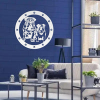 Sibling Love: Metal Wall Art - BullyBellyMetal Sign