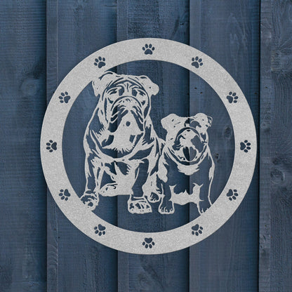 Sibling Love: Metal Wall Art - BullyBellyMetal Sign