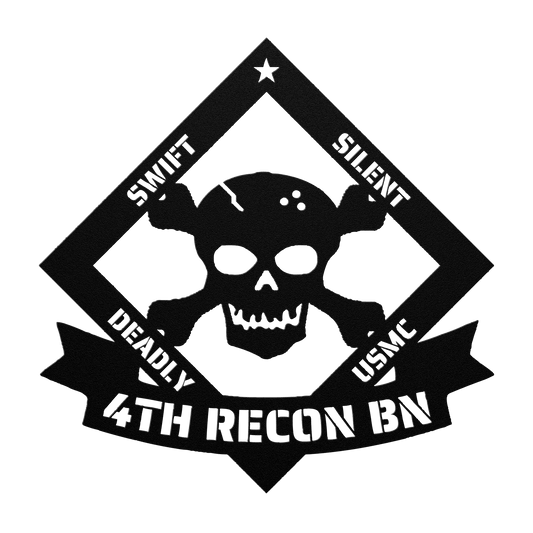 Swift - Silent - Deadly Metal Wall Sign - BullyBellyMetal Sign