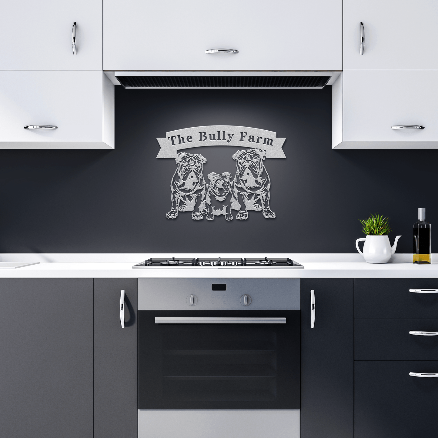 The Bully Farm Metal Wall Art - BullyBellyMetal Sign