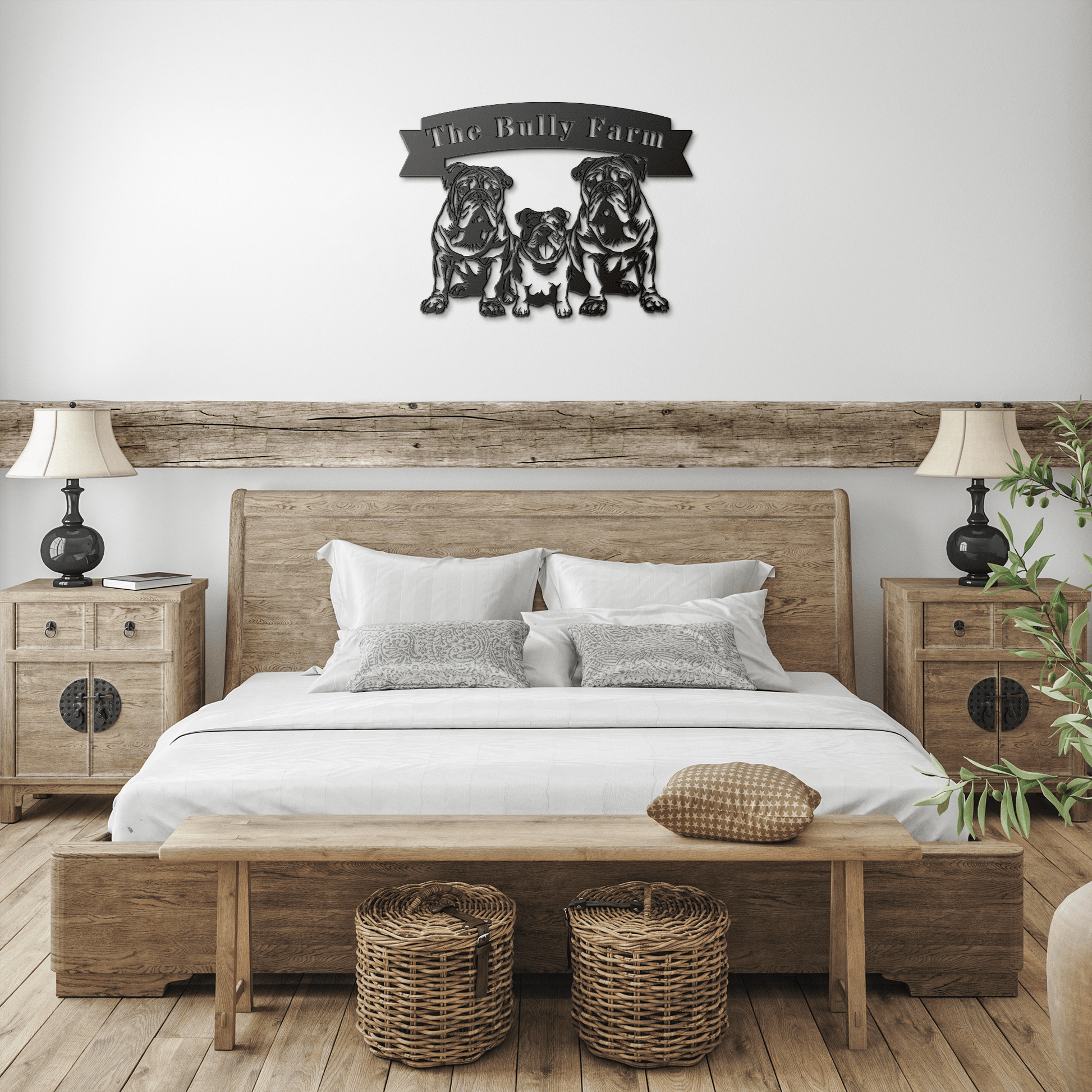 The Bully Farm Metal Wall Art - BullyBellyMetal Sign