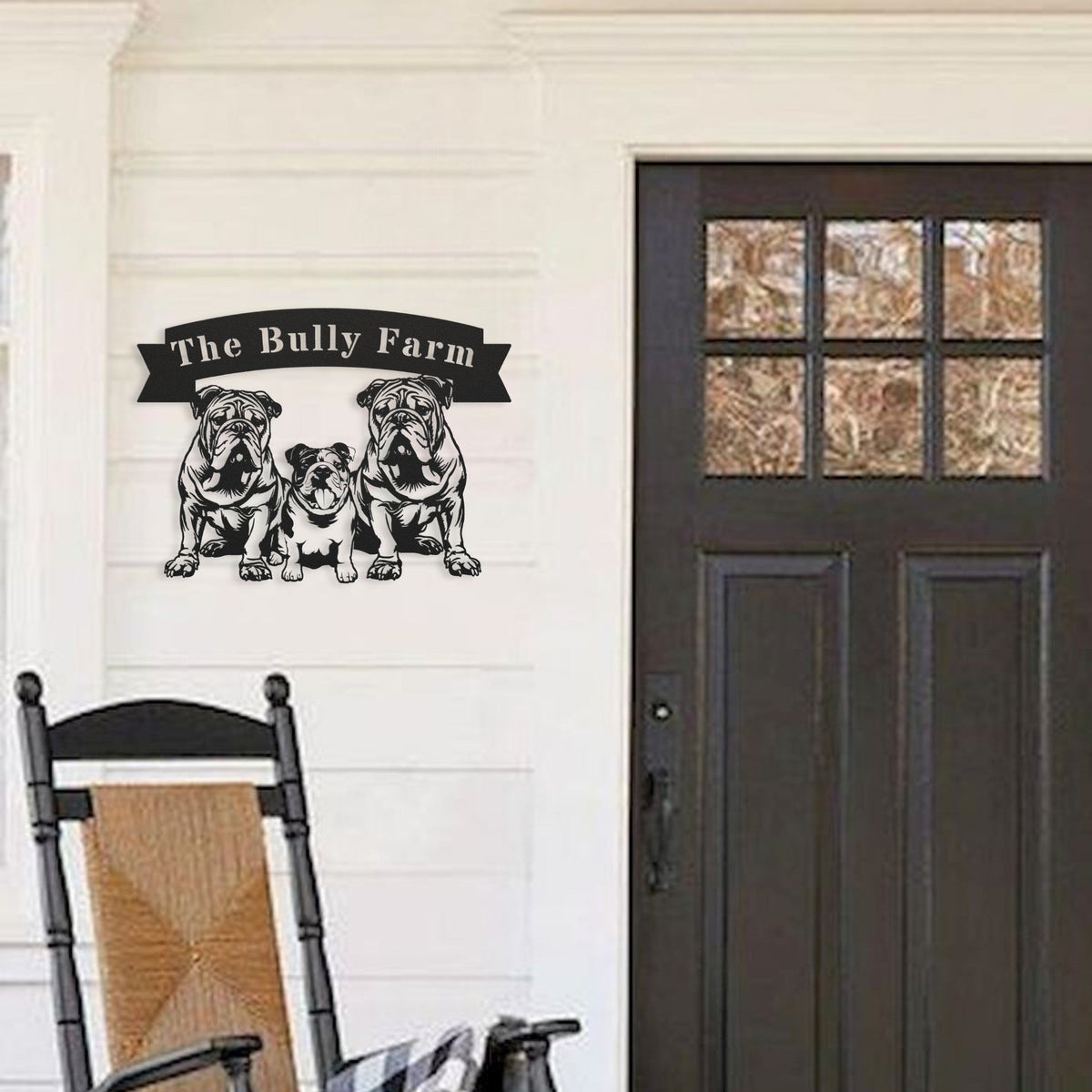 The Bully Farm Metal Wall Art - BullyBellyMetal Sign