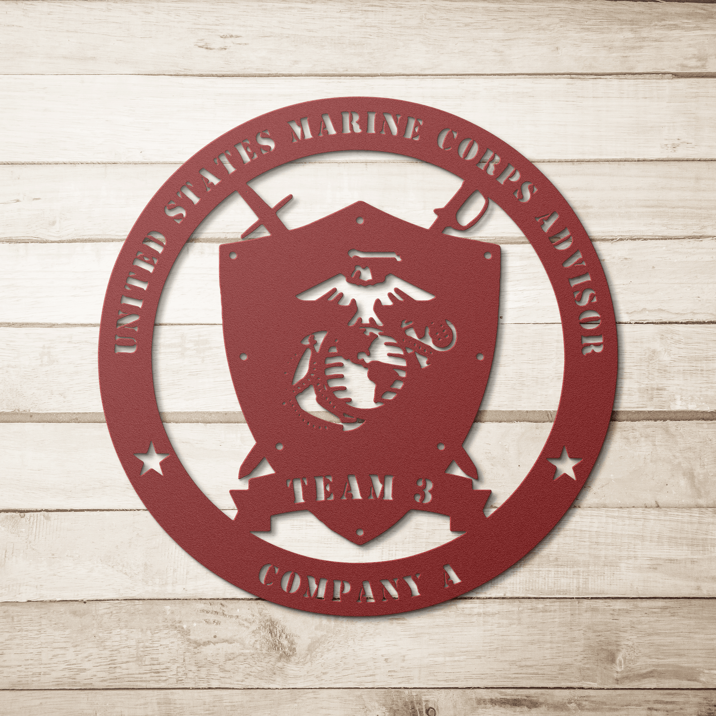USMC MCAC - BullyBellyMetal Sign