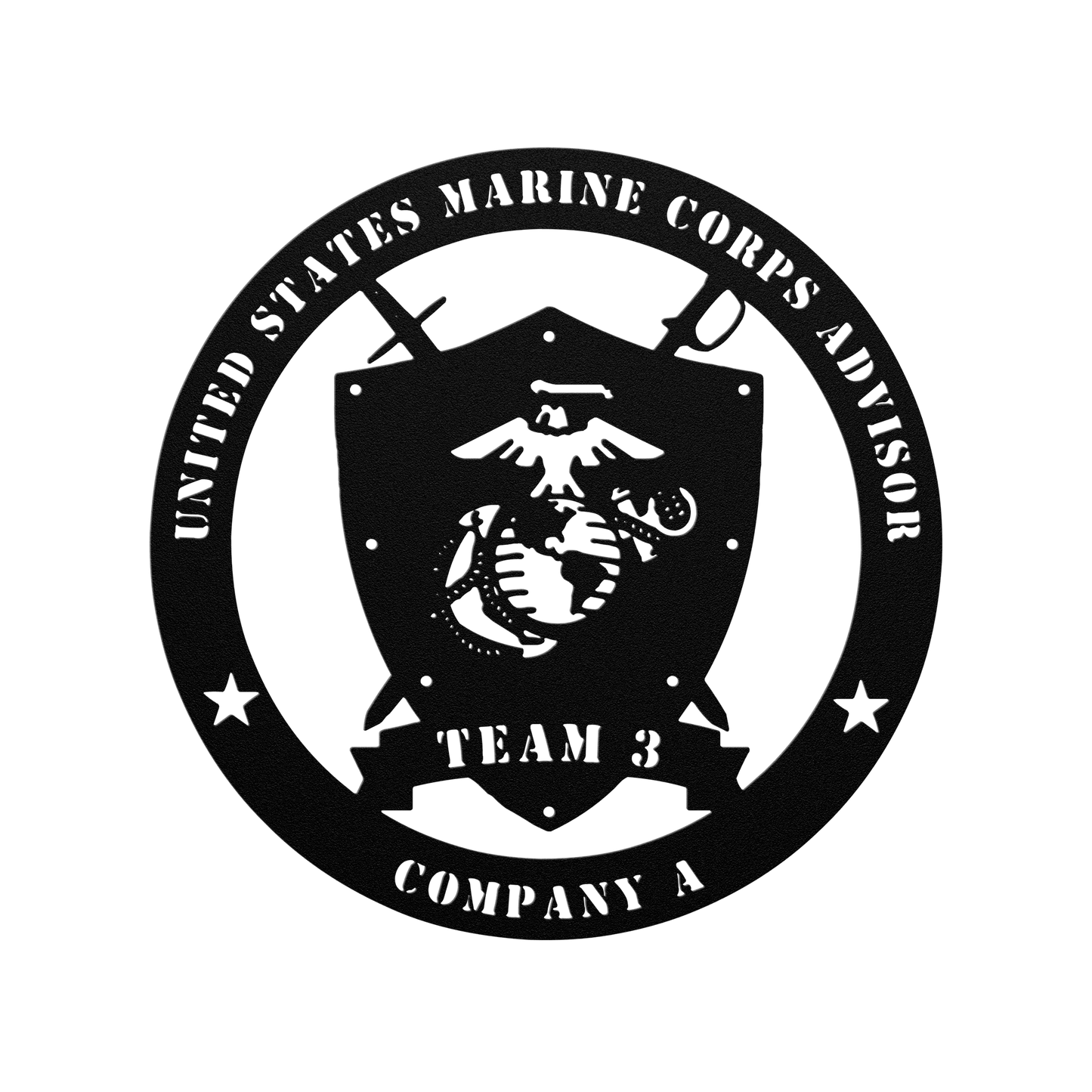 USMC MCAC - BullyBellyMetal Sign