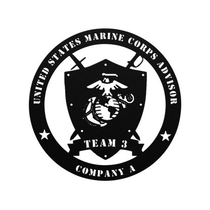 USMC MCAC - BullyBellyMetal Sign