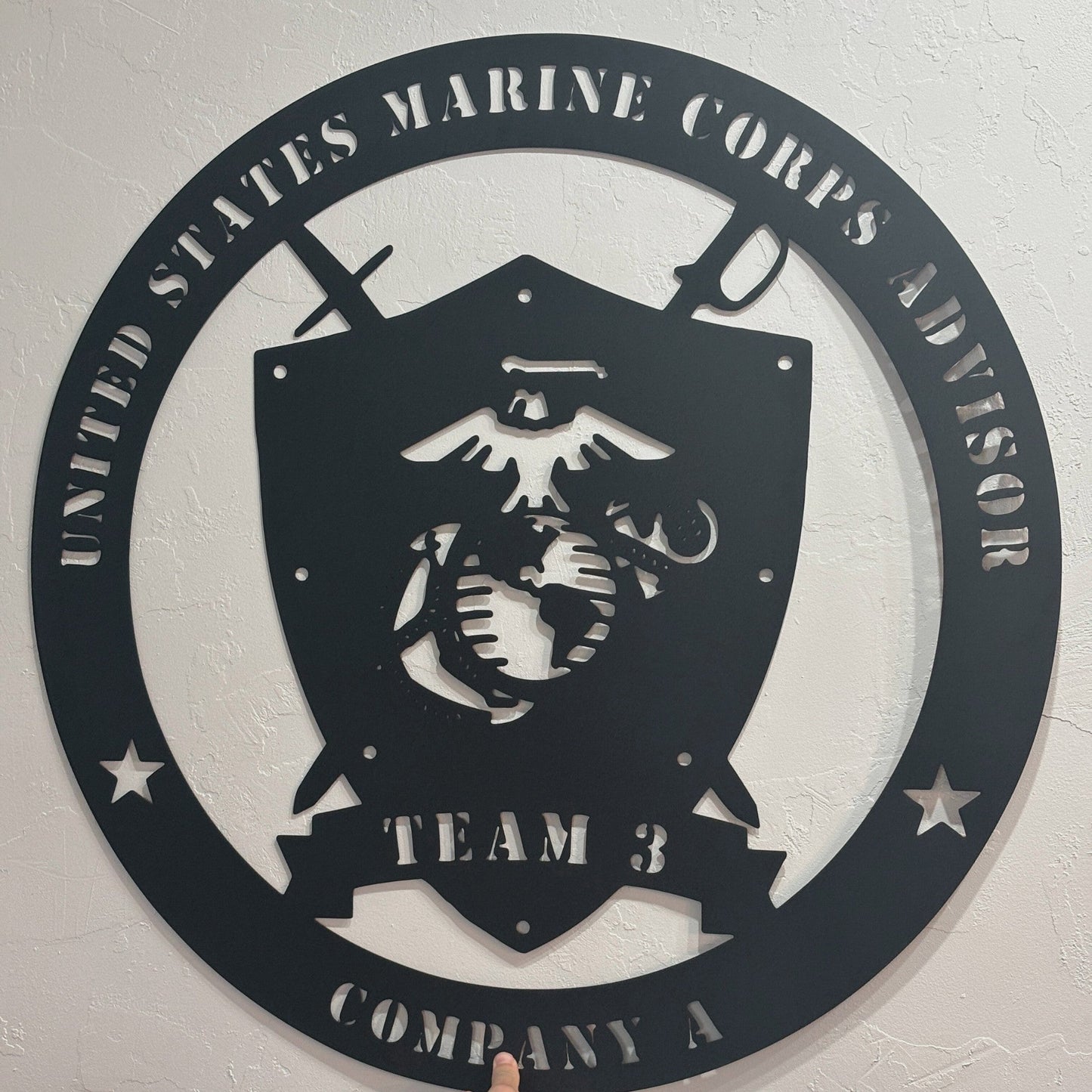 USMC MCAC - BullyBellyMetal Sign