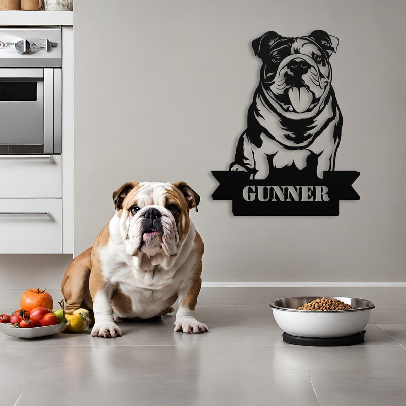 Bully Metal Nameplate - BullyBellyWall Art